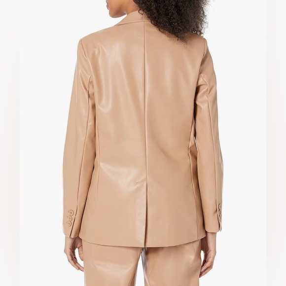 The Drop Anouk Blazer Faux Leather - Picture 5 of 5